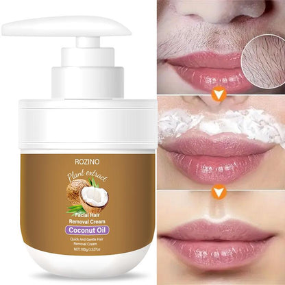 Melatone® Crema Removedora de Vellos Con Aceite De Coco